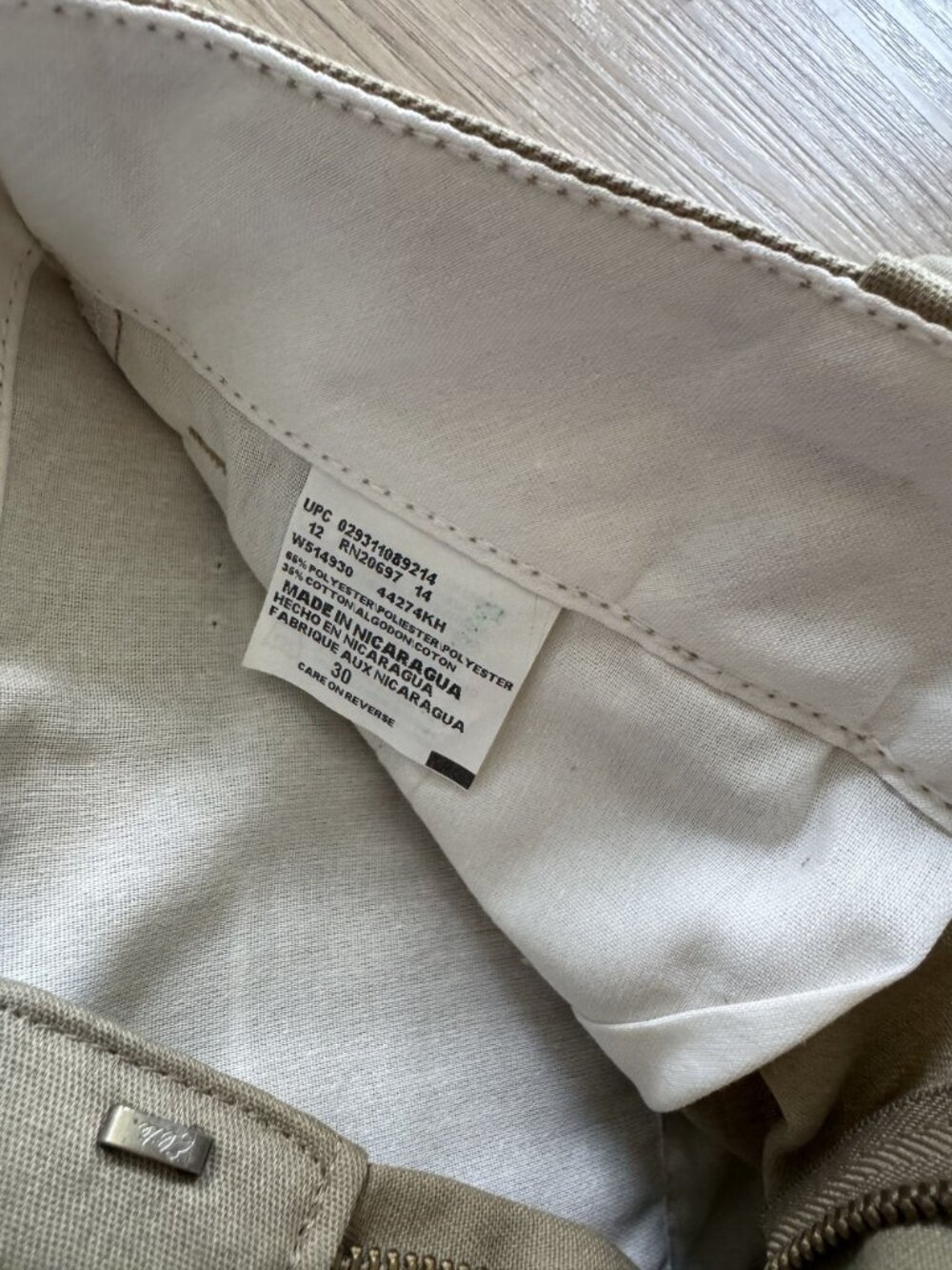 Dickies Easy Care Pleated Shorts sz 30 - Picture 5 of 7